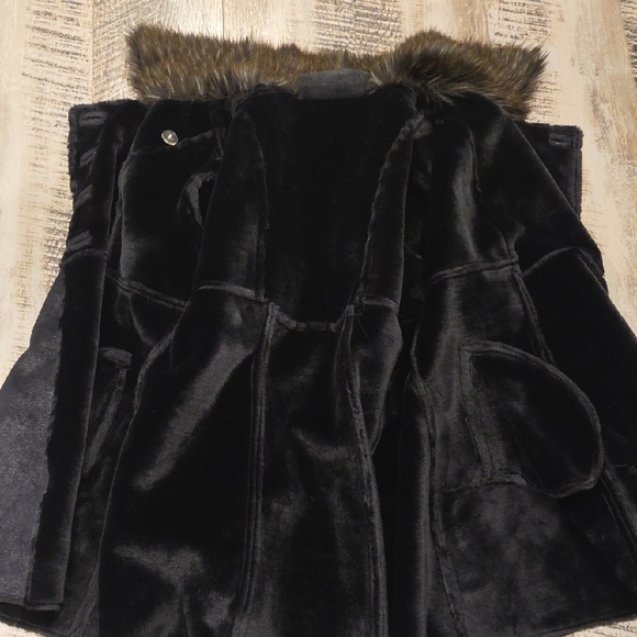 INC International Concepts Pea Coats in Black and Brown - Picture 7 of 8